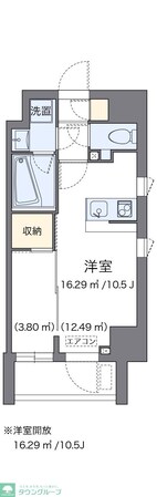LOVIE麻布十番の物件間取画像